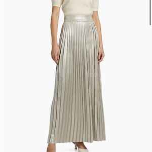 Toccin pleated maxi skirt